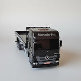 Miniatura Mercedes-Benz Atego 2429 Carroceria Preta (Escala 1/24)