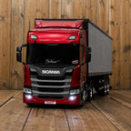 Scania G370 vermelho metálico Escala 1/24 (Controle Remoto)