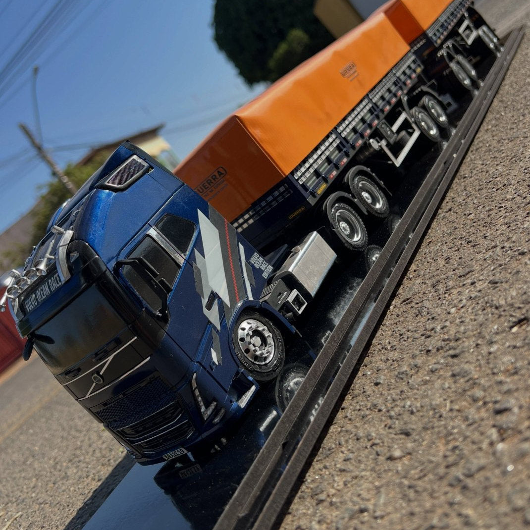 Volvo FH rodotrem graneleiro - escala 1/24 (Exclusivo)