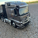 Miniatura Mercedes-Benz Actros 2651 + Rodocaçamba Randon – Escala 1/24 (Personalizável)