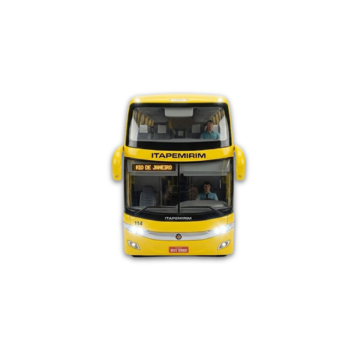 Miniatura Ônibus Marcopolo G7 1800 DD "Itapemirim" - Escala 1/14 (Controle Remoto)