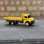 Miniatura Caminhão Mercedes-Benz L-1113 Carroceria Aberta Amarelo