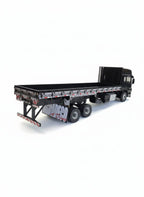 Miniatura Mercedes-Benz Atego 2429 Carroceria Preta (Escala 1/24)