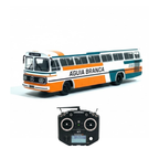 Miniatura Ônibus Mercedes Benz Monobloco O 355 "Águia Branca" - 1/43 (Controle Remoto)