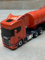 Miniatura Scania NTG + Carreta Tanque 4 Eixos – Escala 1/24