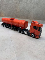 Miniatura Scania NTG + Carreta Tanque 4 Eixos – Escala 1/24