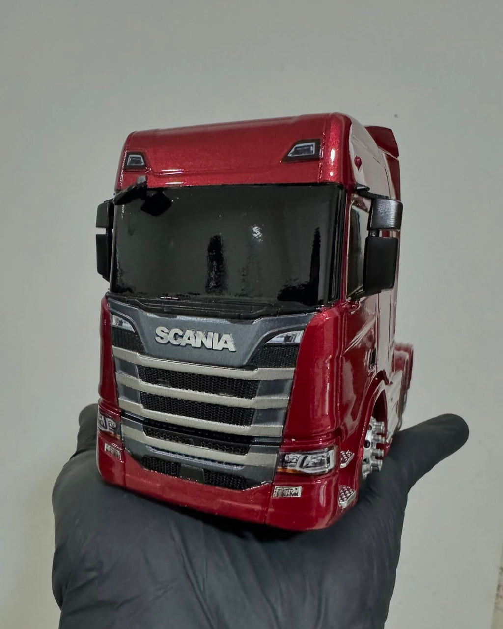Miniatura Scania NTG + Carreta 4 Eixos Facchini – Escala 1/24 (Personalizável)