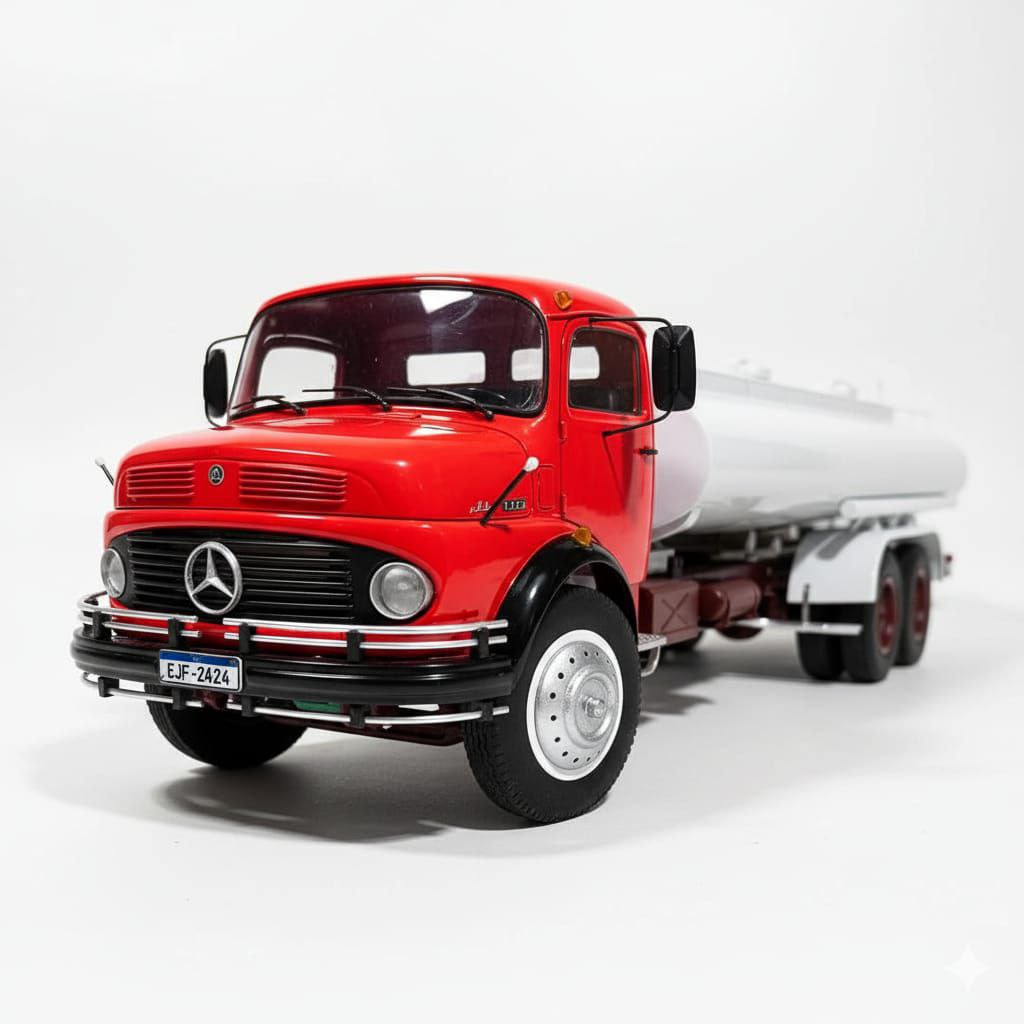 Mercedes-Benz L-1113 Tanque (Caminhão Pipa) - Escala 1/24