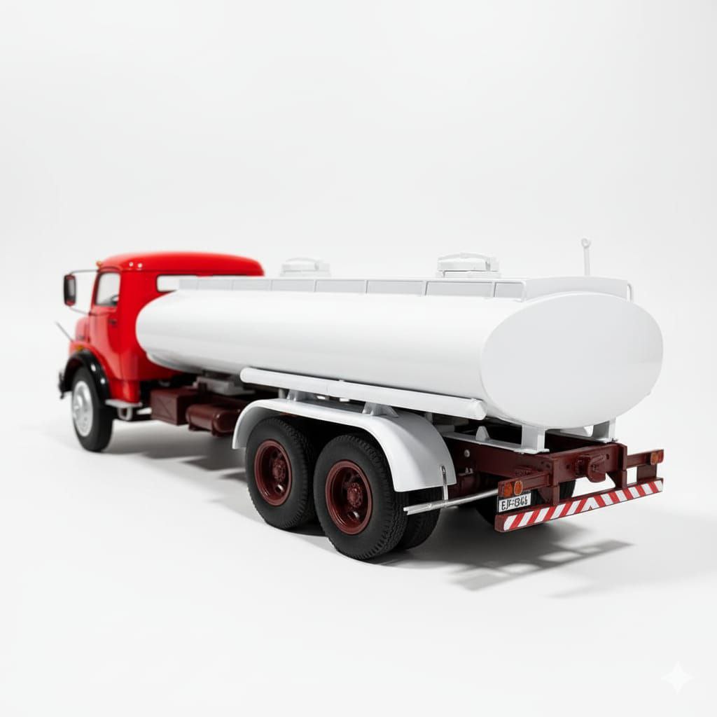 Mercedes-Benz L-1113 Tanque (Caminhão Pipa) - Escala 1/24
